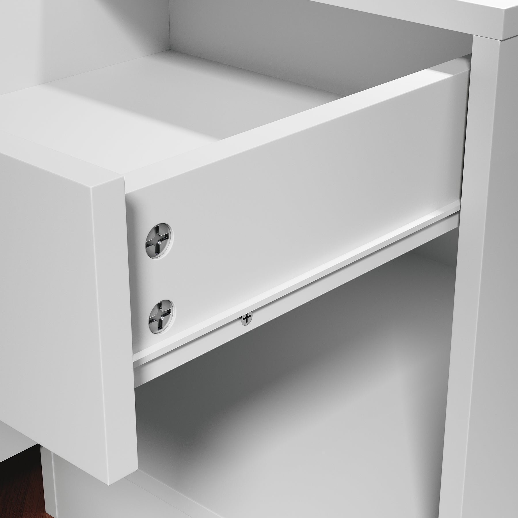 Armoire moderne 2 portes avec beaucoup d'espace de rangement, armoire polyvalente à portes battantes en blanc avec porte miroir, 76 x 47x 180cm - SIRHONA