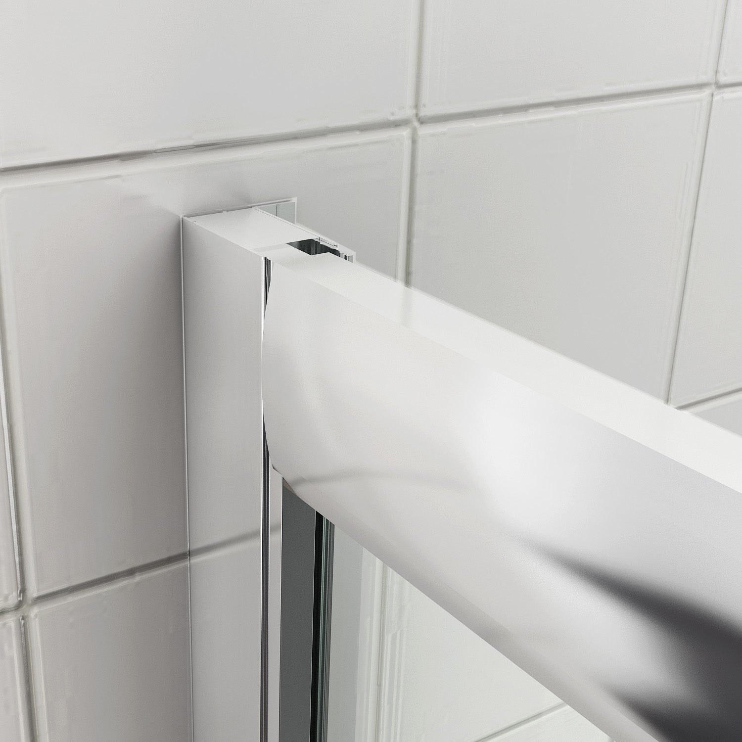 Cabine de douche Paroi de douche ronde Porte coulissante ESG Porte en verre 80/90/100cm Hauteur 185cm /195cm