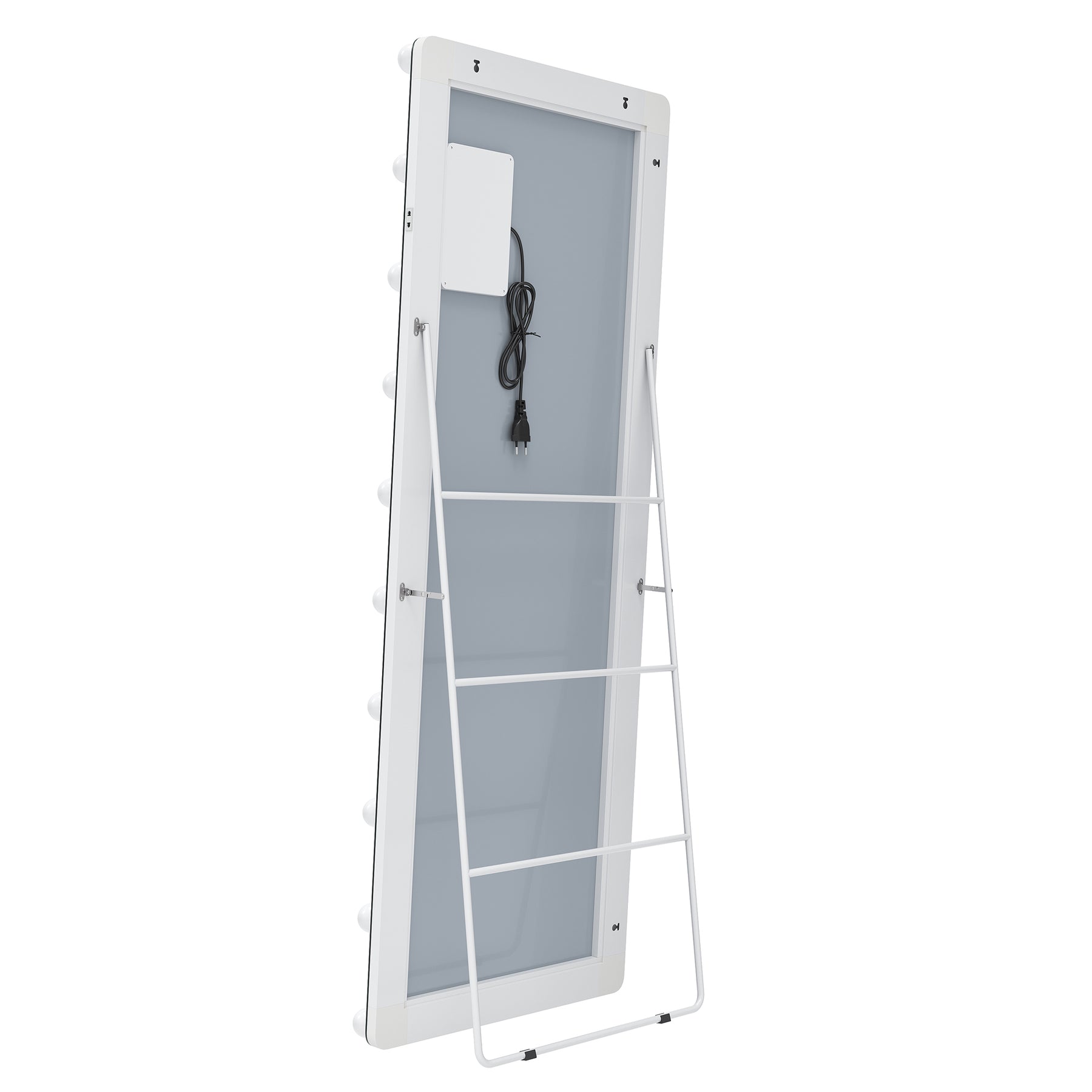 SIRHONA Miroir sur pied LED miroir pleine longueur 1600 x 600 x 35 mm - SIRHONA