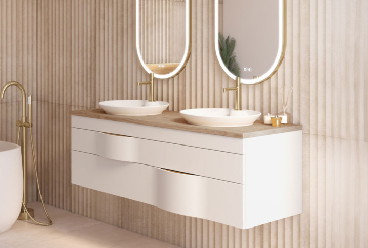 Quelle hauteur choisir pour un meuble de salle de bains ?