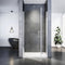 portes de douche pivotantes
