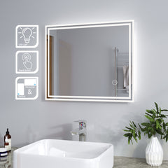 Collection image for: Miroir LED sans fonction antibuée