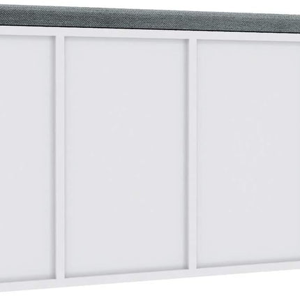 SIRHONA Armoire à Chaussures Blanc avec Coussin de Siège，Meuble à Chaussures Entrée - SIRHONA