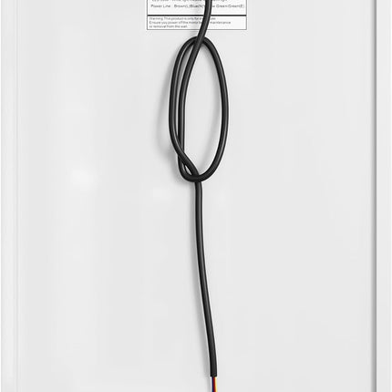 SIRHONA Armoire Miroir Salle de Bain avec Miroir, Armoire Pharmacie Miroir avec 3 Couleurs de Lumière Réglables et Anti-Buée, Armoire Toilette Miroir avec Charnière Aans Fil, 38 x 60 x 14cm - SIRHONA