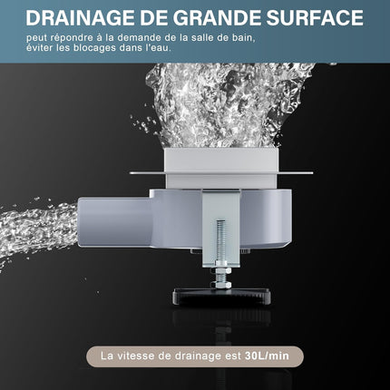 SIRHONA Caniveau Douche Italienne 50cm ~ 110cm à carreler - SIRHONA