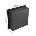 Niche De Douche Encastrable En Acier Inox 304 - 32x30x12 Cm - Étagère Murale Pour Salle De Bain - Installation Facile - 12