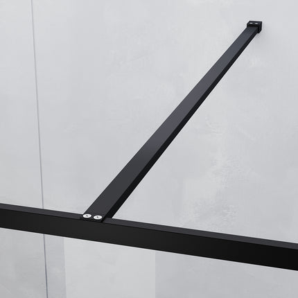 Paroi de douche à l'italienne ESG verre de sécurité Epaisseur 8mm Hauteur 200cm - SIRHONA