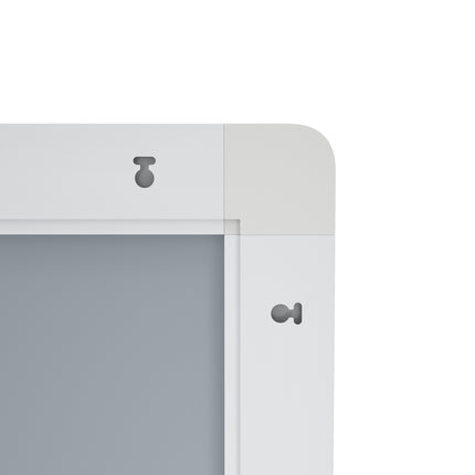 SIRHONA Miroir sur pied LED miroir pleine longueur 1600 x 600 x 35 mm - SIRHONA