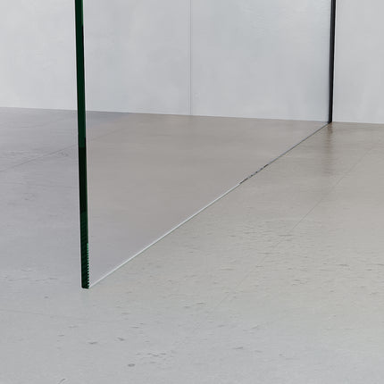 Paroi de douche à l'italienne , sécurité trempé de 10 mm d'épaisseur, taille 80/90cm, hauteur 200cm - SIRHONA