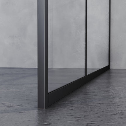 Paroi de douche à l'italienne ESG verre de sécurité Epaisseur 8mm Hauteur 200cm - SIRHONA