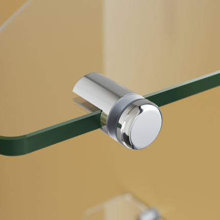 Paroi de douche italienne Walk In avec étagères en verre de 8 mm - SIRHONA