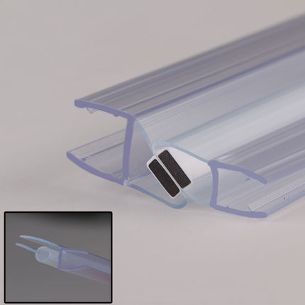 SIRHONA Porte de douche taille 70-90cm rétractable 4cm hauteur 185cm cabine de douche - SIRHONA