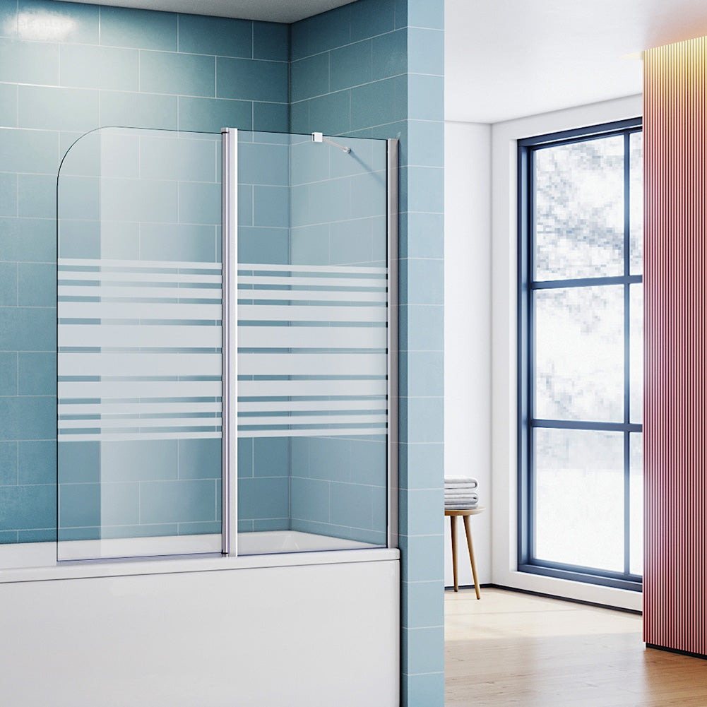 Paroi de baignoire Paroi de douche pliante 120x140cm - SIRHONA