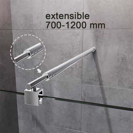 SIRHONA Barre de fixation extensible 700-1200 mm
