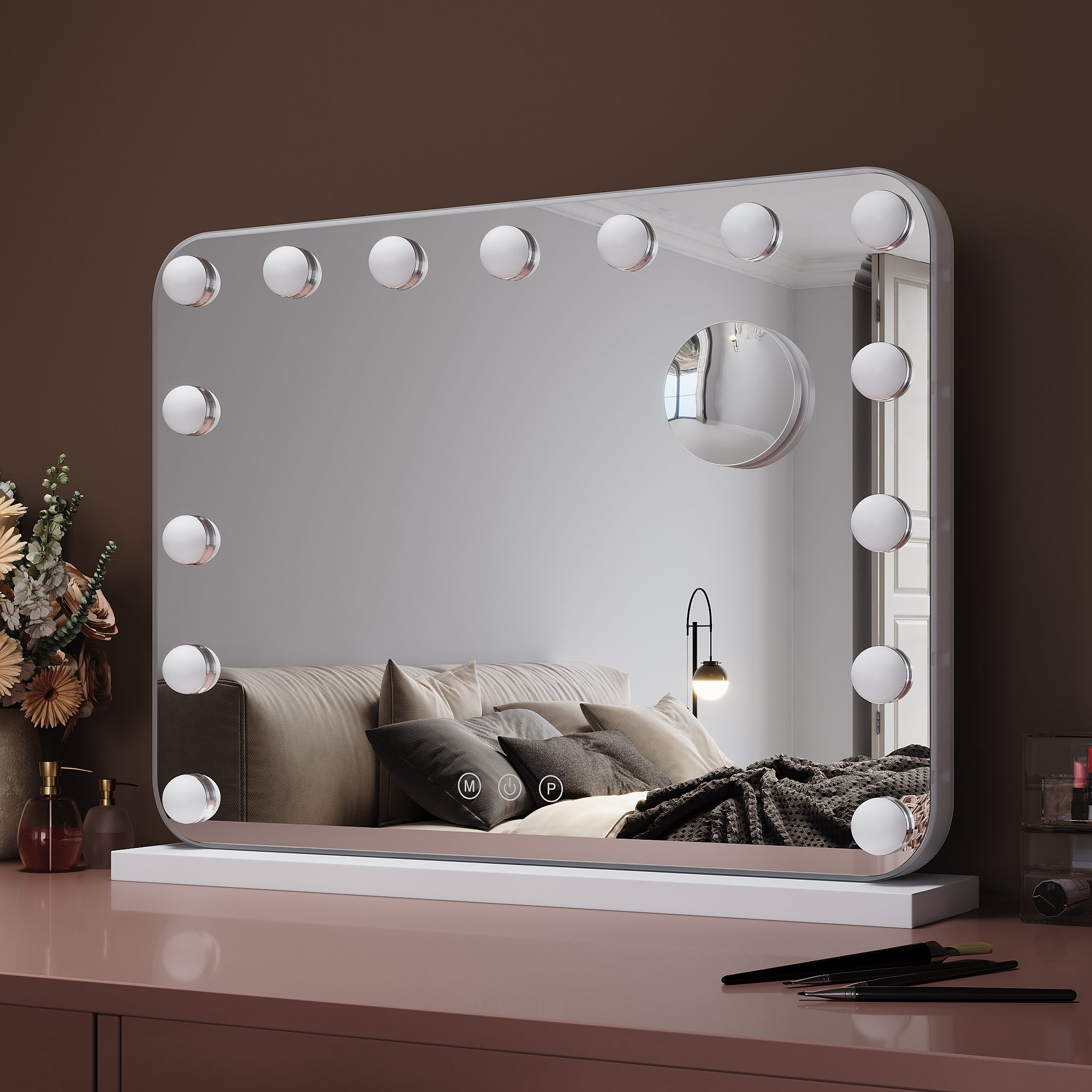 Kit de lumières de miroir de vanité à LED, lumière de maquillage, 11 Kit de lumières de miroir de vanité à LED, lumière de maquillage, 11