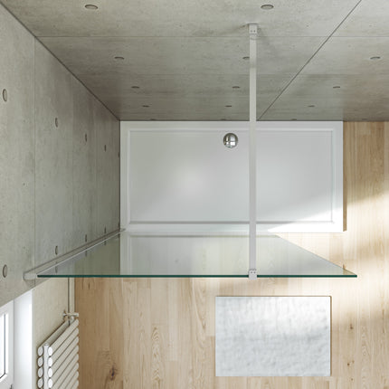 SIRHONA Paroi de douche italienne 70-120 cm x 200 cm, 8 mm verre Nano transparent - SIRHONA