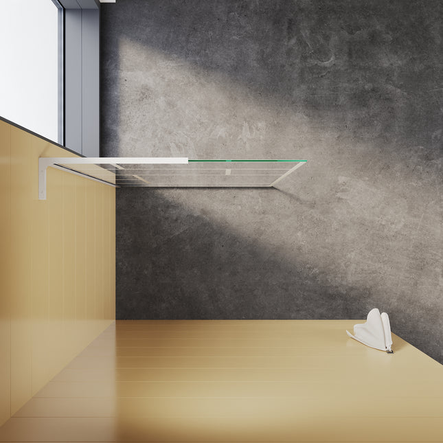 Walk-in Cabine de douche avec stabilisateur en acier inoxydable Verre NANO 6mm Hauteur 200cm - SIRHONA