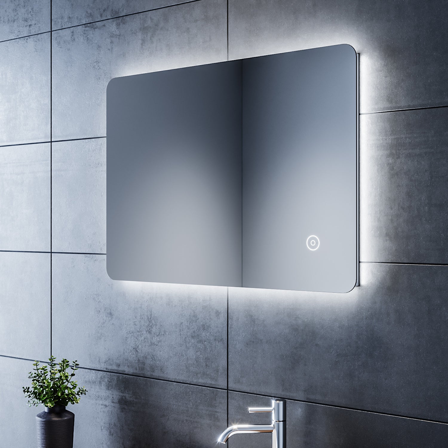 Vente en gros Décoration mur LED salle de bains meuble de toilette lumière  mur LED Éclairage et maquillage coiffeuse haut de gamme, miroir d'art,  haut-parleur Bluetooth - Chine Miroir LED, miroir de